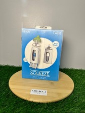Kiinde Twist Squeeze Baby Breast Milk Feeding Bottle With Active Laych Nipples