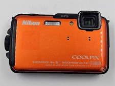 Nikon Coolpix AW110 16.0 MP Digital Camera Orange - Working