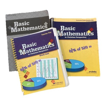 Abeka Book Basic Mathematics Teacher Key, Quiz And Test Key, Curriculum Guide