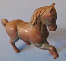 Vintage Cast Iron Prancing Horse A.C. Williams Still Bank