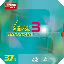 [DHS Sports USA] Hurricane 3 NEO Table Tennis Rubber Ping Pong Sponge