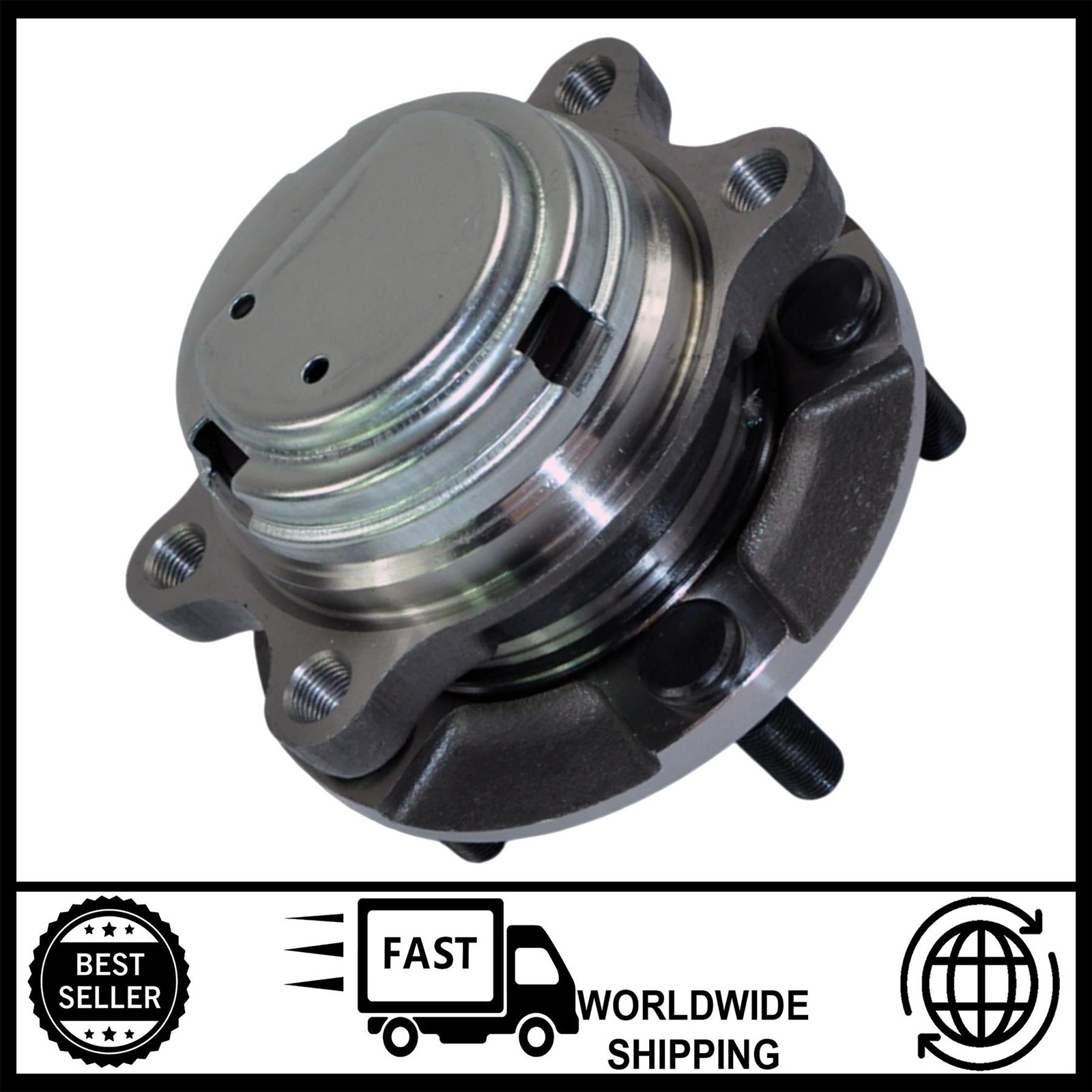Front Wheel Bearing Hub Kit FOR Infiniti Q50 Q60 Q70 G37 & Nissan 370Z ABS RWD