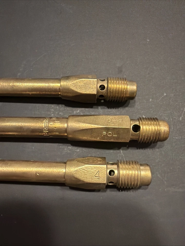 Boquilla punta antorcha acetileno Prestolite Pol-4 Asco Nº 4 y 5 envío gratuito Foto 2 de 4