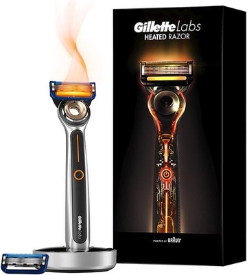 Gillette Labs Heated Razor Waterproof 5-Blade Cartridges and Dock Japan NEW
