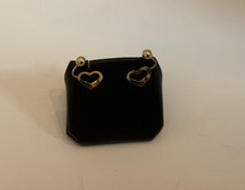 Open Heart & Ball 14KT Yellow Gold Polished E...