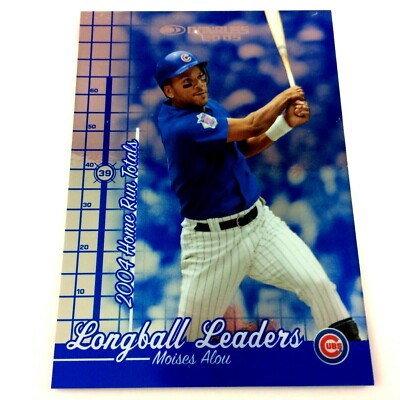 Moises Alou 2005 Donruss Longball Leaders #13 0859/1500 MLB Chicago Cubs