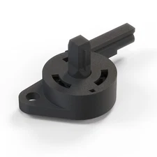 Renault Logan Fuel Flap Opening Housing Assembly Black 788224477R & 78822956