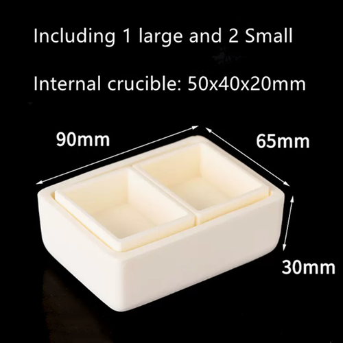 99% Alumina Crucible High Temperature Resistance Corundum Crucible Set For Lab - 第 11/39 張圖片