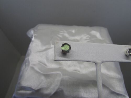 Sterling Silver 6MM Round Natural Amethyst,Garnet,Topaz,Labradorite Earrings - Picture 2 of 18