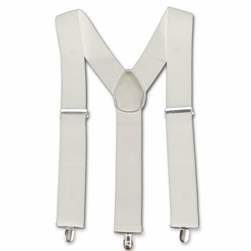 Tirantes ajustables Hombre Mujer Unisex Pantalón Elástico Espalda Y Tirantes Clipon - Imagen 177 de 186