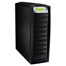 1-8 Network DVD CD Disc Duplicator Copier USB 3.0  320GB HDD SHARKNET-8T-DVD-BK