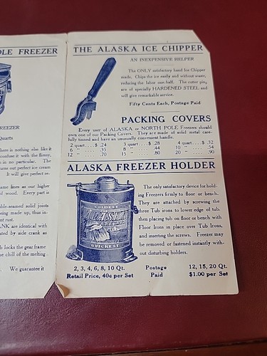 The Alaska Freezer Company Verkaufsprospekt / Buchanan HDW. Co. Richfield, N.Y./1124 - Bild 6 von 10