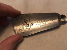 Hoosier Mer. Co. Vintage Advertising Shoe Horn, Richmond, Indiana