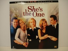 USED LASER DISC SHE'S THE ONE COMEDY CAMERON DIAZ JOHN MAHONEY JENNIFER ANISTON