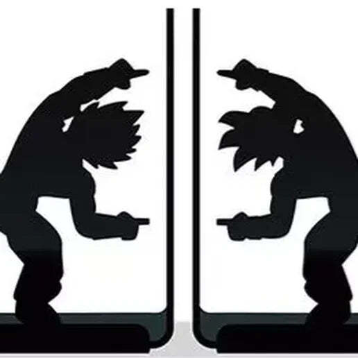 Serre-livres Vegetta et Goku,