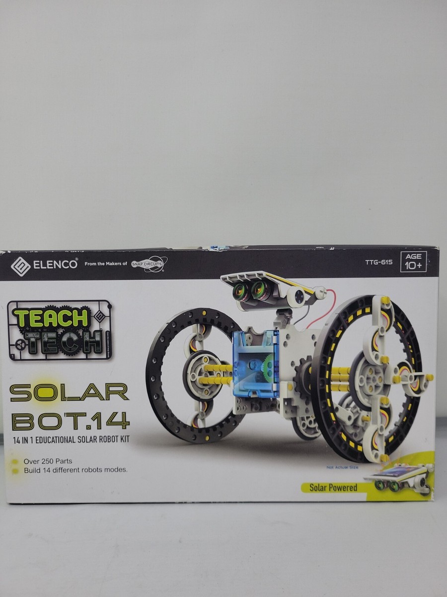 Elenco Teach Tech Transforming Solar Robot Kit STEM