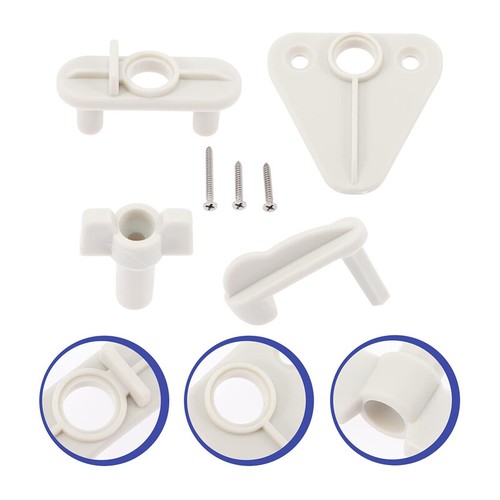 4Packs Safety Door Gate Latch Plastic Marine Pontoon Gate Latch Yacht