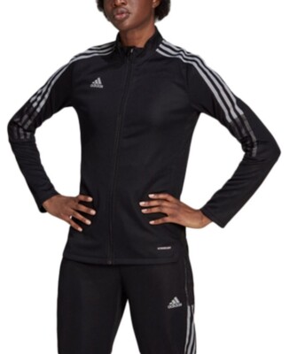 Adidas Black Tiro 21 Track Jacket Women's New With Tags Multiple Sizes Available