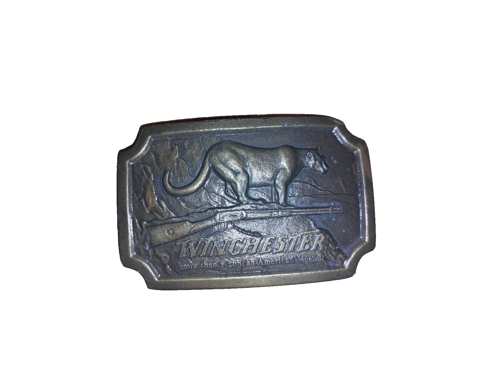 VINTAGE Winchester Mountain Lion Cougar Indiana Metal… - Gem