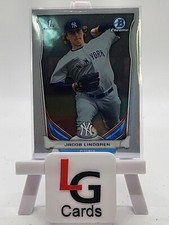 2014 Bowman Draft - Chrome #CDP53 Jacob Lindgren 1st Bowman