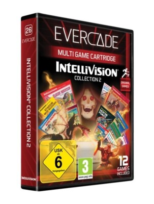 Evercade - Catridge 26 - Intellivision Collection 2 - Retro - NEU OVP