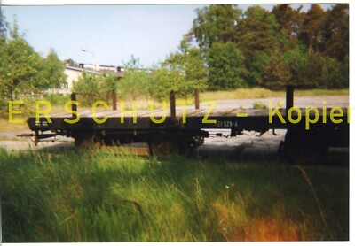 Straßenbahn Lore 721 529-4 BVB 1998 Prora Berlin Detail Drehgestell FOTO (*9441)