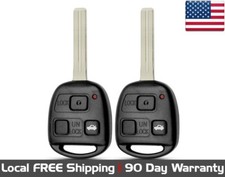 2x New Replacement Key Fob For Select Lexus Chip 4d68 -read Description 2x New Replacement Key Fob For Select Lexus Chip 4d68 -read Description