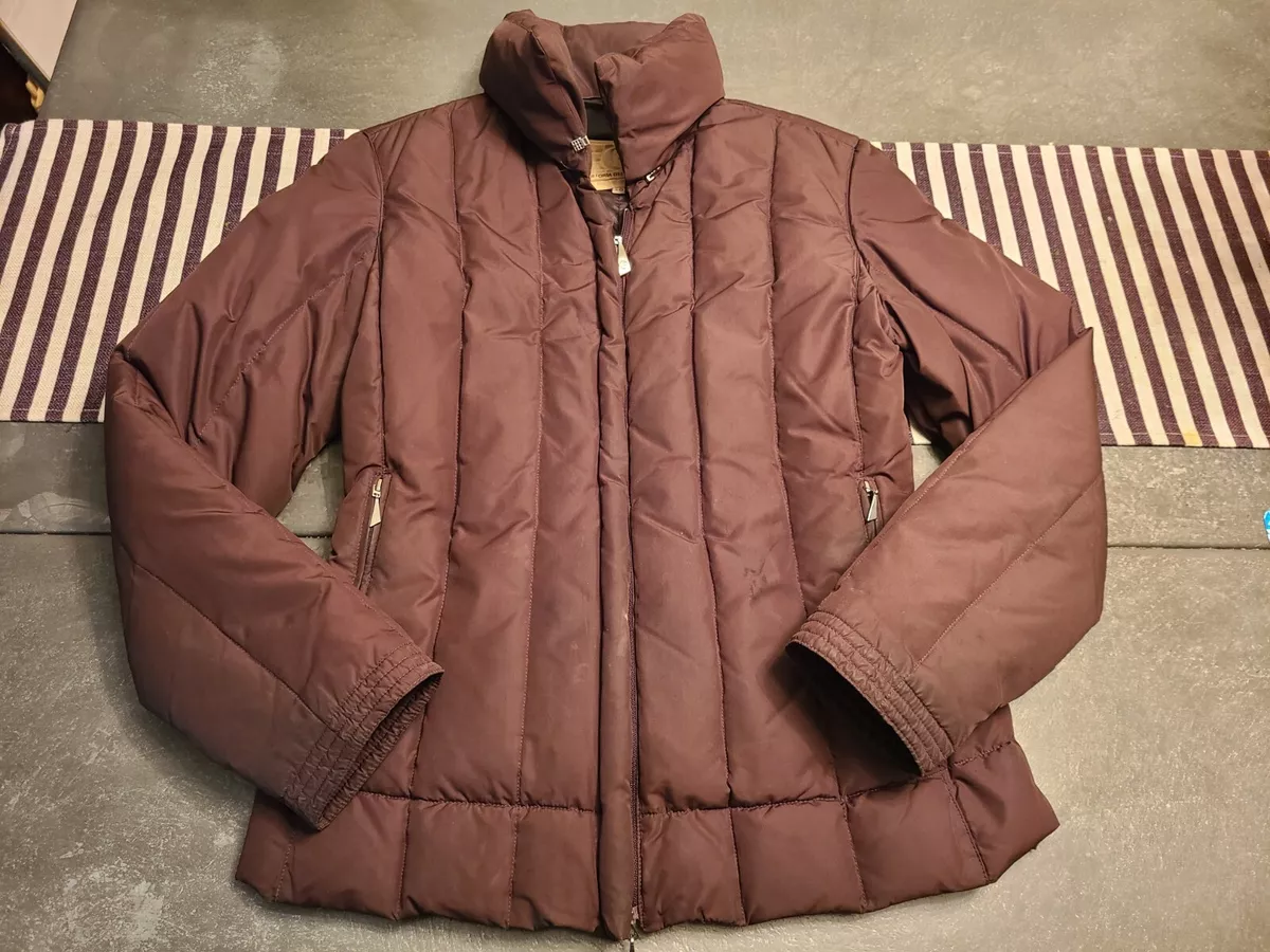 $550 SARTORIA DEL PIUMINO Fitted Goose down puffer Coat jacket Italy 40/ S/  4