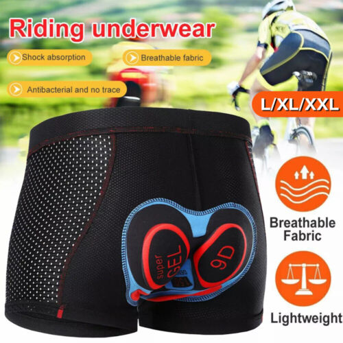 Fahrradhose Radunterhose Fahrradhosen mit Sitzpolster Fahrrad Radlerhose NEU - Bild 4 von 17