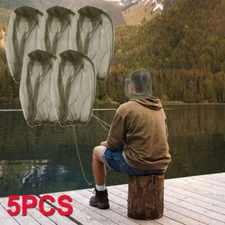 Anti-Mosquito Bug Bee Insect Head Net Hat Cap Sun Protection Fishing Hiking