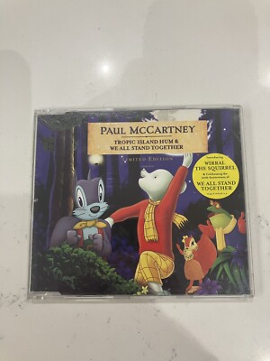 Paul McCartney Tropic Island Hum & We All Stand Together CD Single Ltd Edition