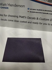   1/64 for hot wheels waterslide decals Carbon Fiber  JDM MADE IN THE USA!