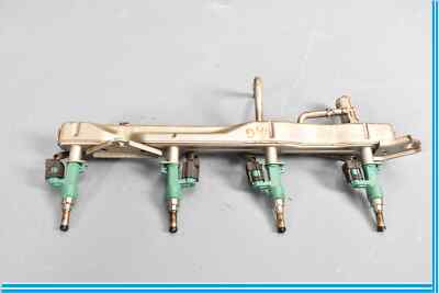 07-17 Lexus USF40 LS460 Outer Engine Fuel Injection Rail Set w/ Injectors OEM