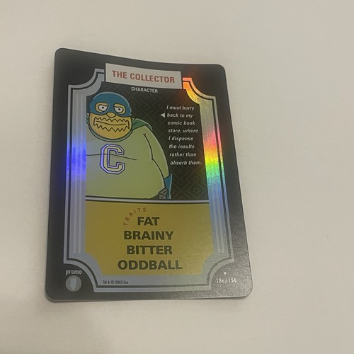 2003 The Simpsons TCG - Rare THE COLLECTOR Foil Promo Card #18a/156 - FREE SHIP - Picture 5 of 10