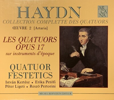 Haydn The String Quartets op.17 QUATUOR FESTETICS Arcana 2CD Box A 912 MINT