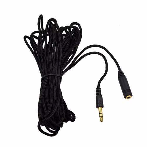 3.5mm Aux Jack Audio Stereo Cable Adapter Auxiliary Car Cord Male to Mele/Female - Picture 3 of 14