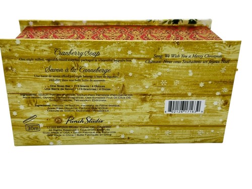 Jabón de canela Punch Studio naranja y clavo o manzana con caja de regalo de música navideña - Imagen 43 de 47