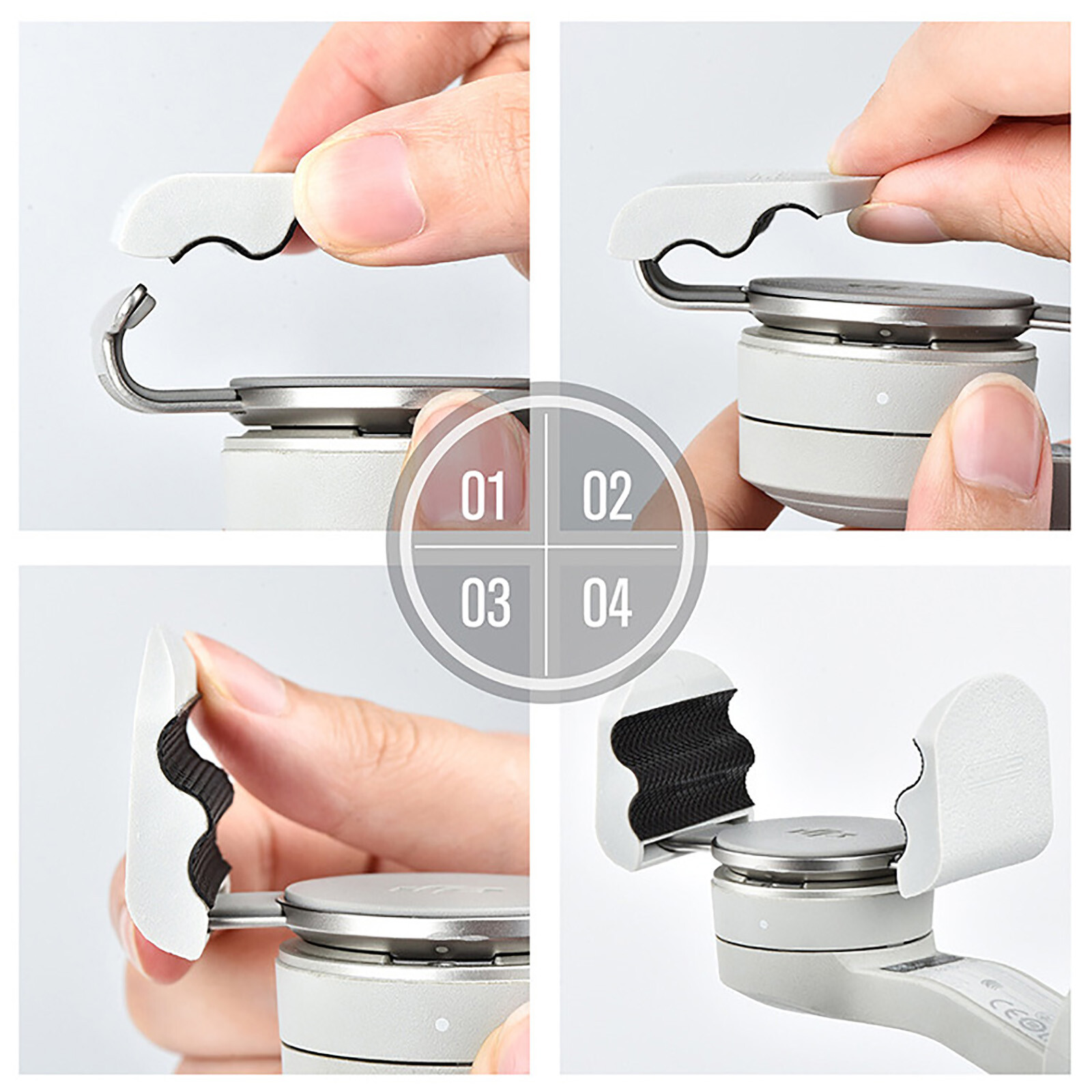 Phone Clamp Extension Mount Stand Clip for DJI OM 5 Handheld