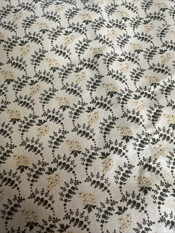 4 YARDs Tan fabric Canterbury By Country Essentials 45” Wide Connecting Threads - Image 4 of 4