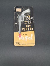 Vintage Kilgore Tiny Tots Toy Pistol "The Pal" 2009 On Store Card Hanger