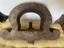 vintage antique rustic wooden part of furniture/door?