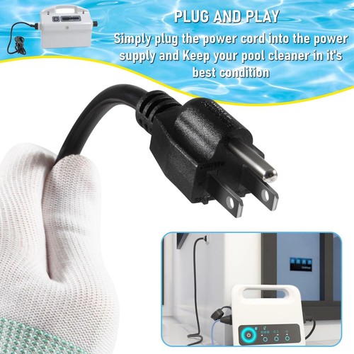 58984402LF Power Cord Replacement for Dolphin Pool Cleaners 5898412LF - Picture 6 of 13