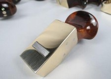 1PC Quality Woodworking Brass Flat Bottom Planes 2 1/4  Luthier Tool