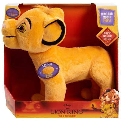 Roar Simba Plush Ages 3+ Toy Play Gift 