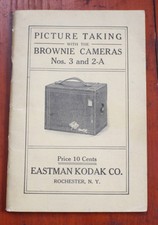KODAK NO. 3, 2A BROWNIE INSTRUCTION BOOK/cks/200430