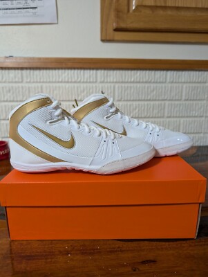 nike freeks white and gold
