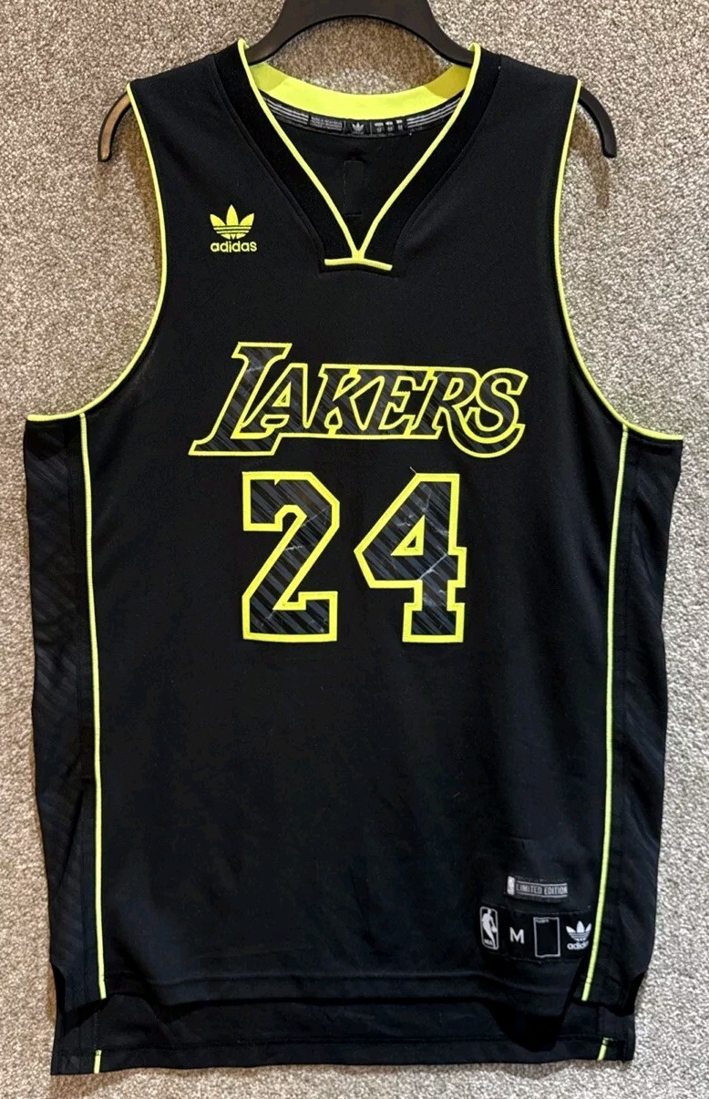 Adidas NBA Mens Los Angeles Lakers Kobe Bryant Limited Edition Jersey Sz Medium