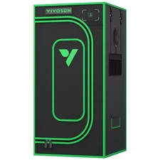 VIVOSUN P22 24"x24"x48" Advance Indoor Grow Tent Hydroponic Plant Box 2000D 22mm