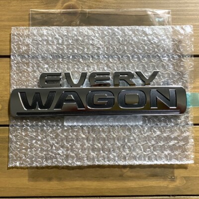 SUZUKI CARRY/EVERY HBD-DA17V WAGON Silver Emblem/Ornament/Name/Decal/Mark