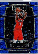 2021-22 Panini Select #99 Brandon Ingram Blue Shimmer Prizms